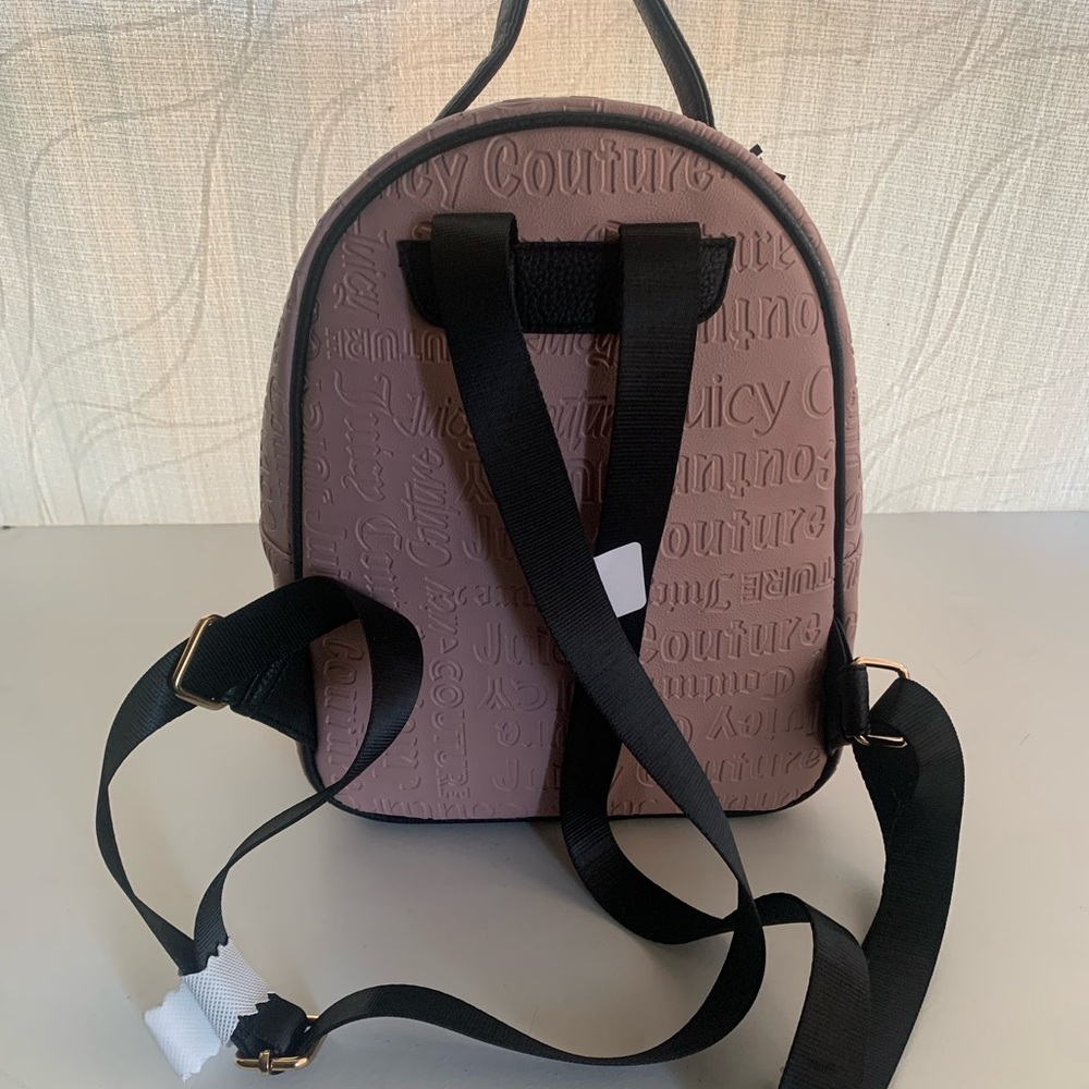 Juicy Couture Embossed Mauve Backpack - Picture 2 of 7